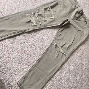 American eagle Grey short jegging , semi new , size 4.